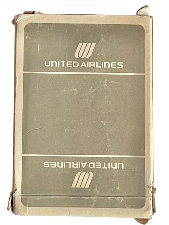 United Airlines Other - United Airlines Playing Card Deck Complete With Original Box 1970s Gift Games